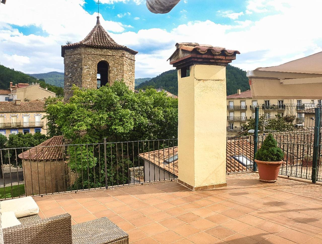 圣胡安-德拉斯阿巴德萨斯Casa Lola - Terraza Panoramica En El Centro Del Pueblo公寓 外观 照片